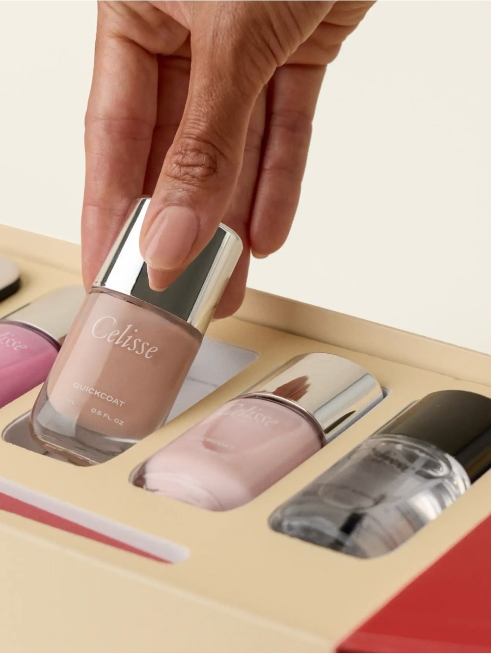 Celisse Keepsake Box Full Set Nail Care Collection Home Manicure Kit Set New - Picture 2 of 12